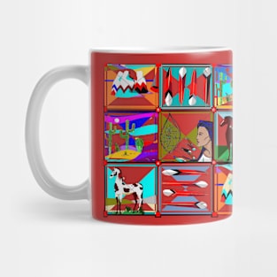 A Native American Quilt Mug